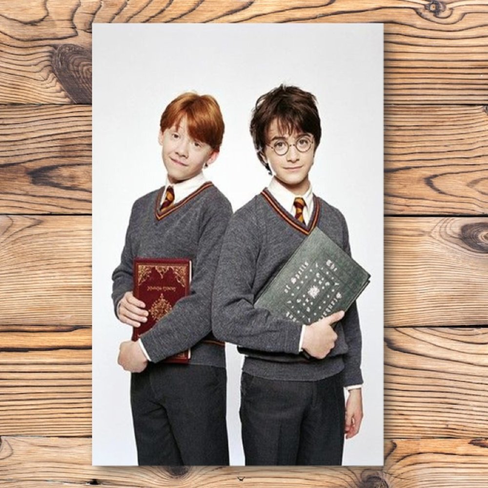 Harry Potter‎ & Ron Weasley Refrigerator Locker Fridge Magnet